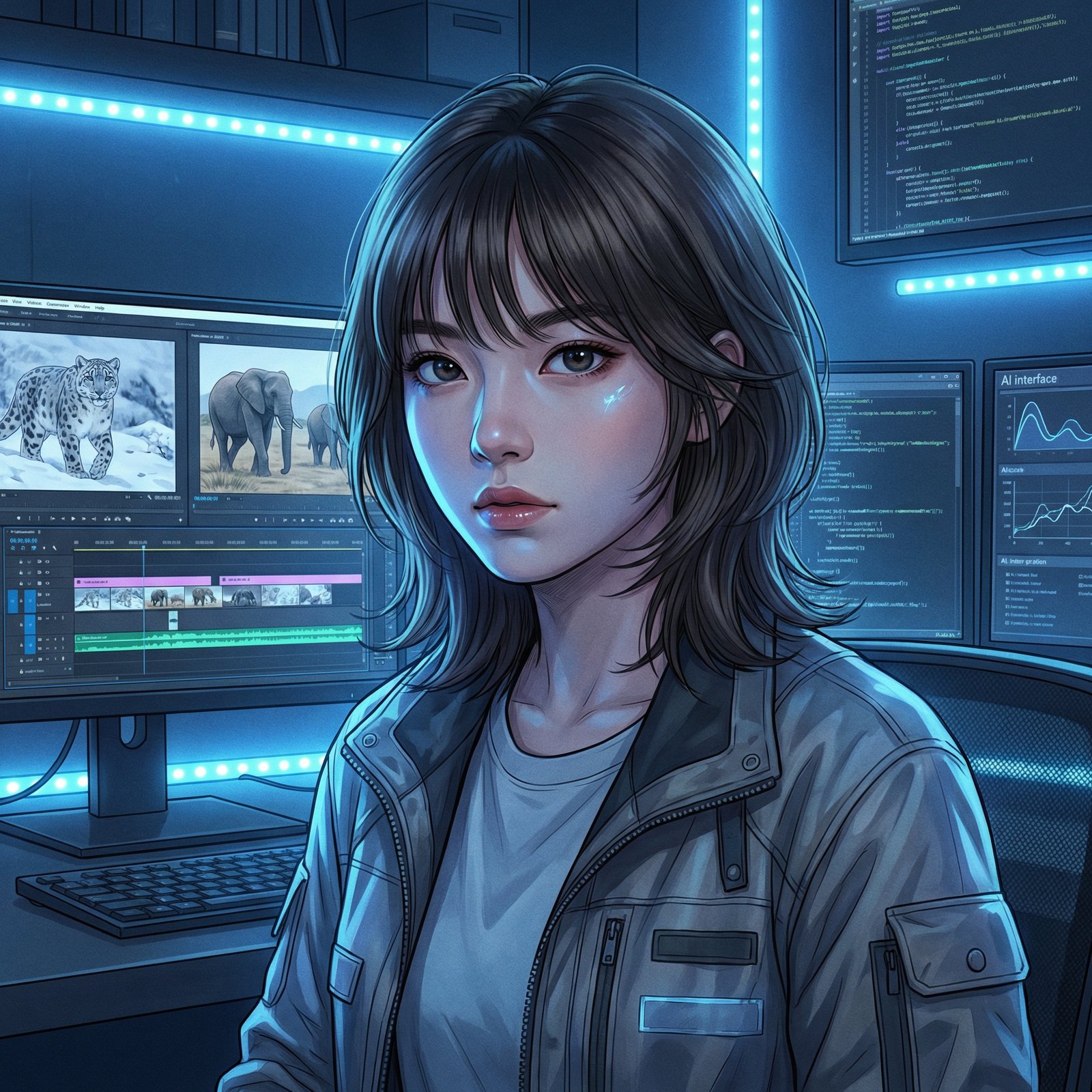 母狗AI技术总监苏雨桐